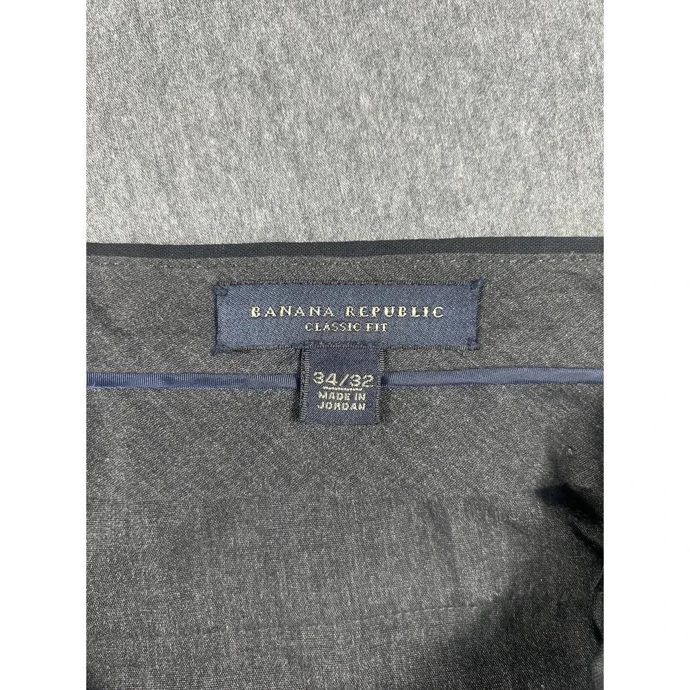 Banana Republic Classic‎ FitBlack Wool Blend DressPants 34/32
